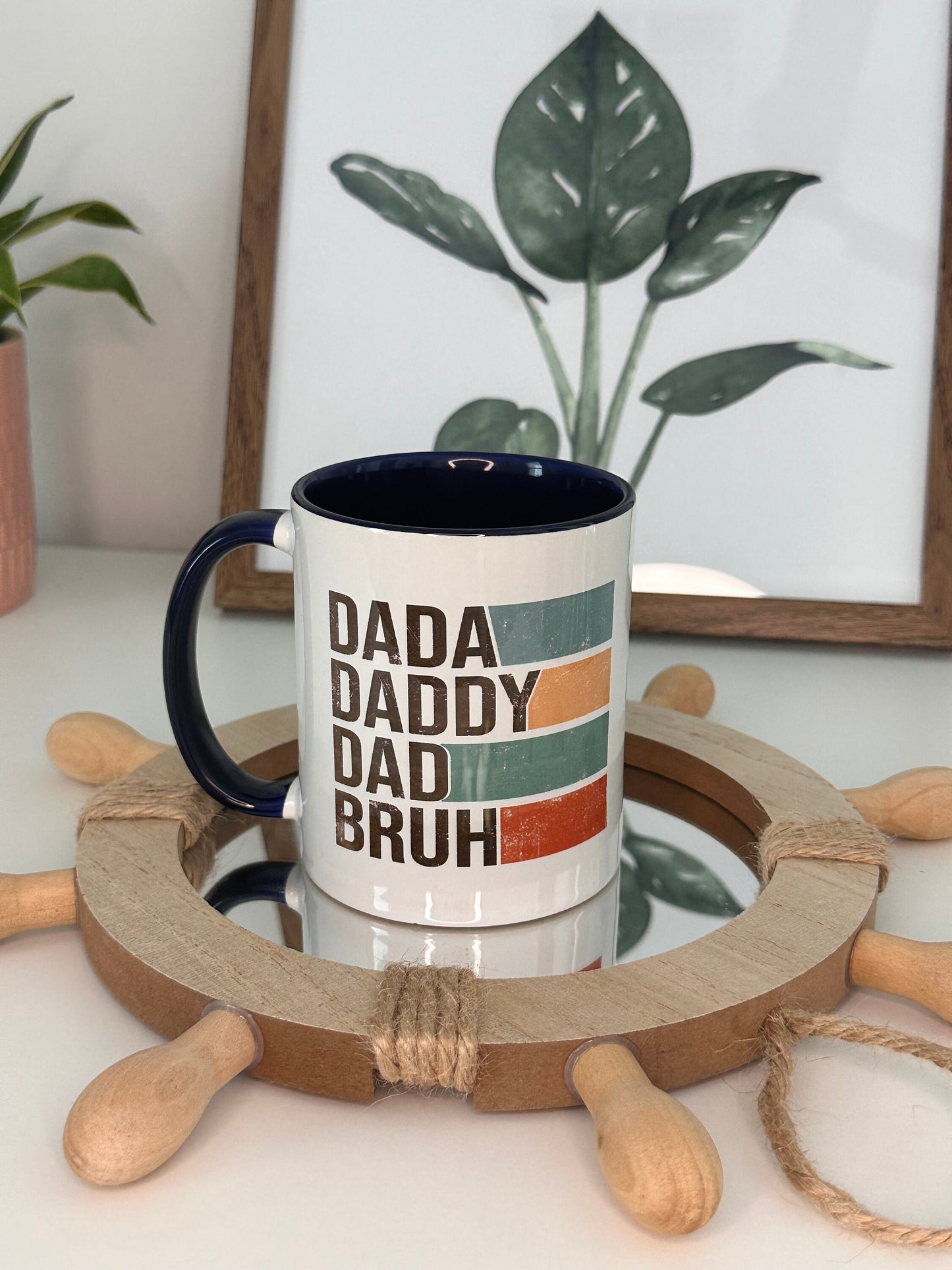 Dad, Daddy, Dad, Bruh Ceramic Mug