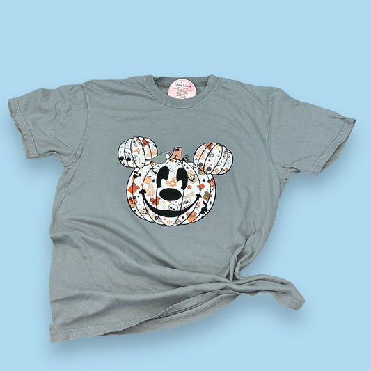 Mickey Mouse Pumpkin Halloween T-Shirt
