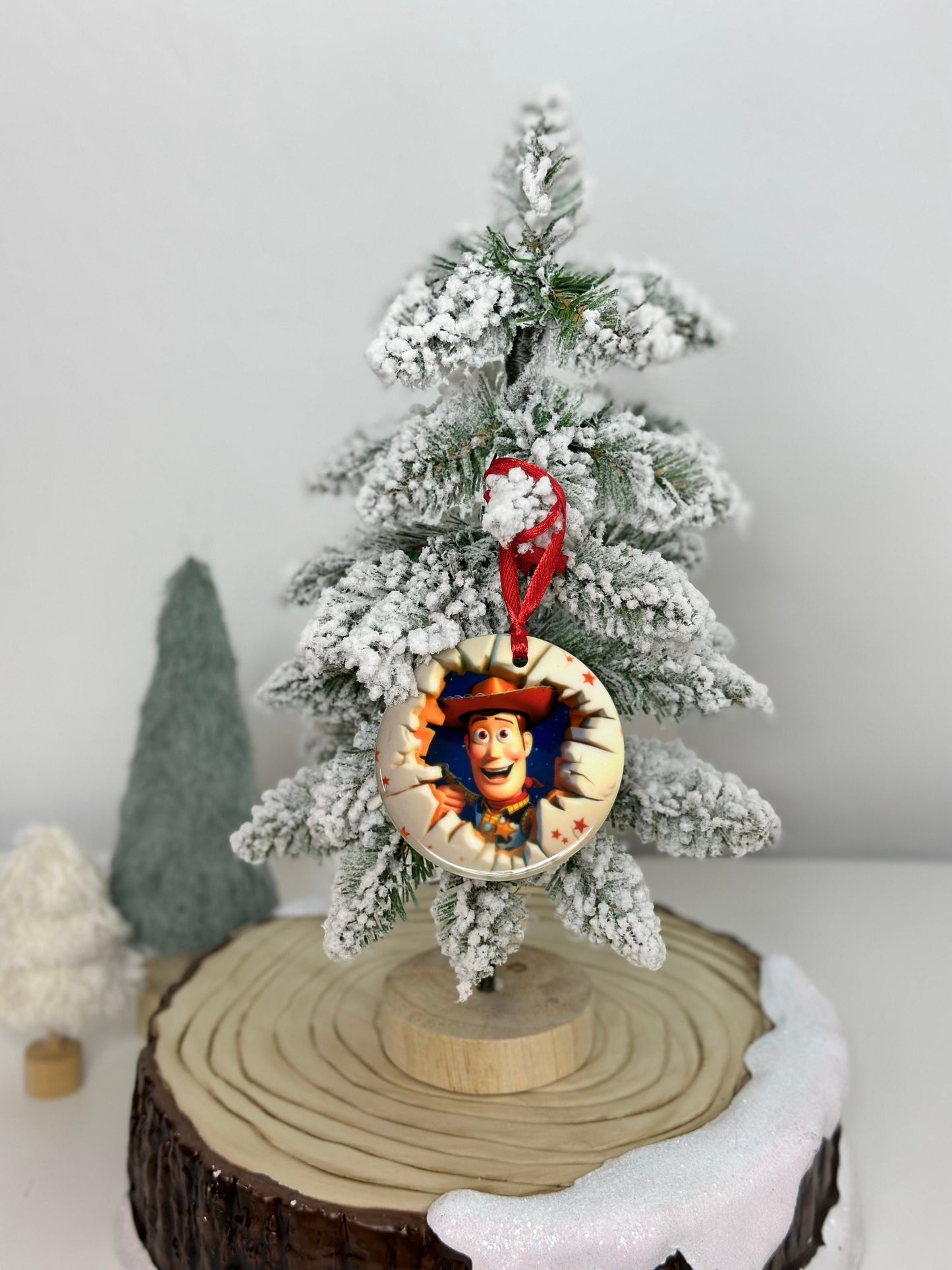 Handmade Disney Pixar Woody Toy Story Christmas Ornament